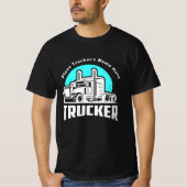 Trucker Personalisierte Geschenkgutscheine T - Shi T-Shirt (Vorderseite)