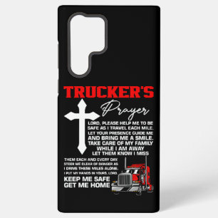 Trucker’s Prayer – Cross & Chrome Edition Samsung Galaxy Hülle