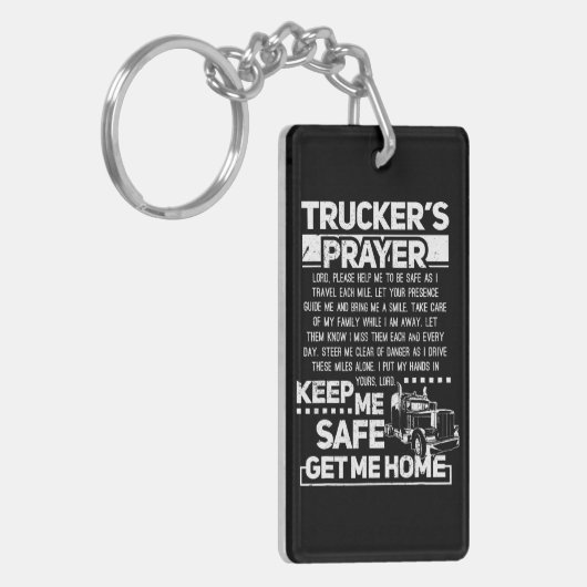 Trucker’s Prayer Schlüsselanhänger (Vorderseite links)