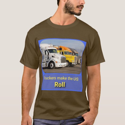 Trucker T Shirt (Vorderseite)