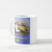 Trucker-Tasse Kaffeetasse (Vorderseite Links)