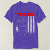 Trucker Truck Driver 2953 T-Shirt (Design vorne)