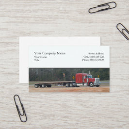 Trucker Trucking Business Card Visitenkarte