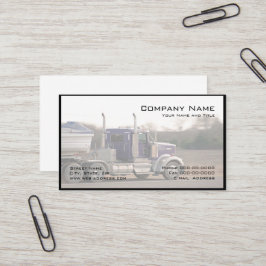 Trucker Trucking Business Card Visitenkarte
