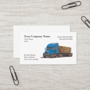 Trucker Trucking Business Card Visitenkarte