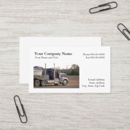 Trucker Trucking Business Card Visitenkarte