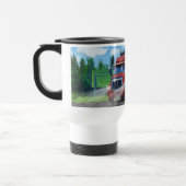 TRUCKERS BIG RIG RED TRUCK REISE MUG REISEBECHER (Links)