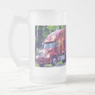 TRUCKERS BIG RIG TRUCK STOP DRINING TASSE
