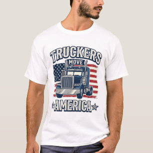 Truckers Move America Vintage-T-Shirt-Design_1 T-Shirt