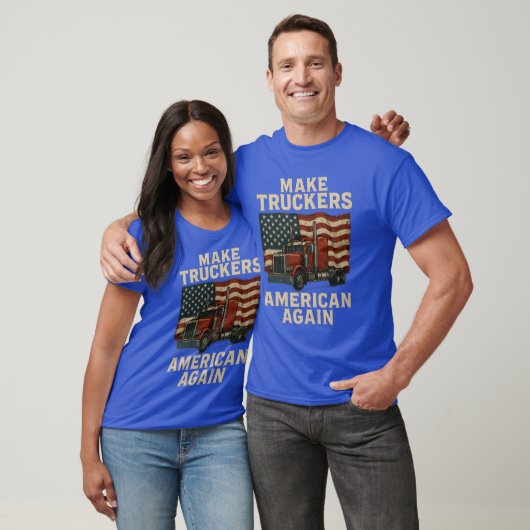 Truckers wieder amerikanisch machen T-Shirt (Unisex)
