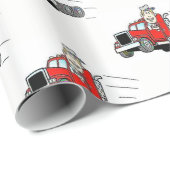 Truckfahrer für das Abpackpapier Geschenkpapier (Rolleneckpunkt)