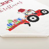 Truckfarm Red Christmas Tractor Sherpadecke (3/4)