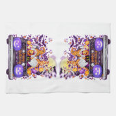 Truckin Halloween Gnomes Geschirrtuch (Horizontal)