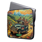 Truckin' - Sun-Kissed Road Trip Laptopschutzhülle (Vorderseite Links)