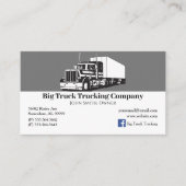 Trucking Company Visitenkarte (Vorderseite)