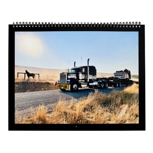 Trucking Out West Calendar Kalender (Titelbild)