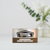 Trucking Semi Driver | Goods Transport Visitenkarte (Stehend Vorderseite)