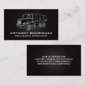 Trucking Services Illustrations | Construction Visitenkarte (Vorne/Hinten)