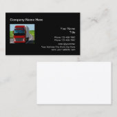 Trucking Shipping Modern Visitenkarte (Vorne/Hinten)