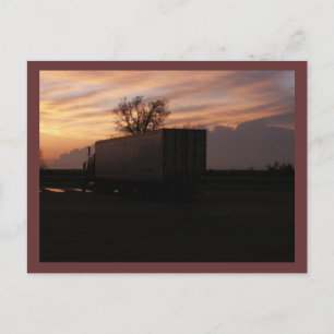 Trucking USA Postcard Postkarte