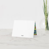 Trucks Baby Shower Dankeskarte (Rückseite)