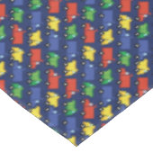 Trucks Baby Shower Tischdecke (Schrägansicht)