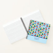 Trucks Boys Niedliches Kind Notizblock (Innenseite)