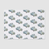 Trucks Dad Birthday Seidenpapier (Vorderseite)