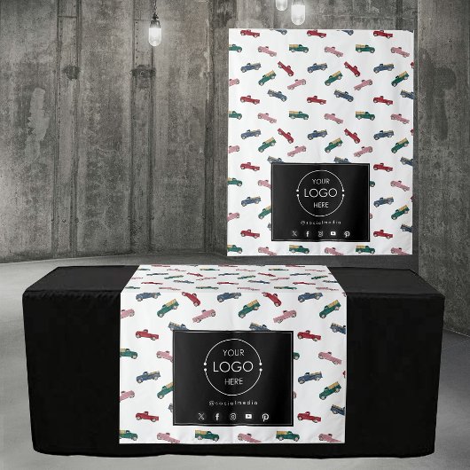 Trucks für Turniermarken-Werbebanner Wandteppich