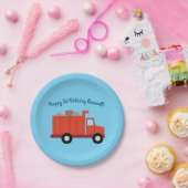 Trucks Geburtstagspartei Pappteller (Party)
