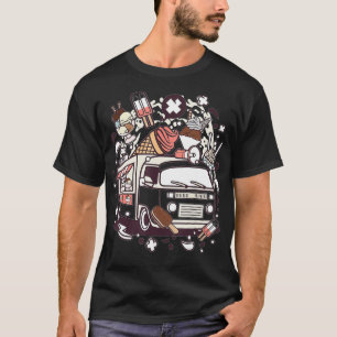 Truckshirt aus Eiscreme T-Shirt