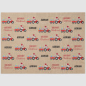 Truckzüchter Individuelle Name Kraft Seidenpapier (Vorderseite)