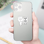 Truco o trato aufkleber (Telefon)