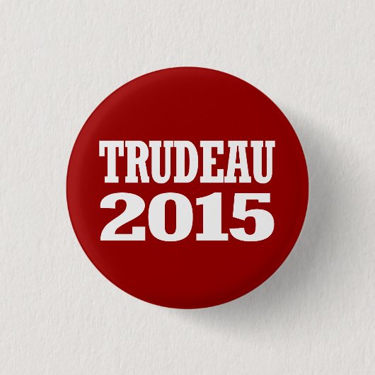 Trudeau 2015 button (Vorderseite)