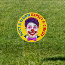 Trudeau Clowgesicht, wählen Sie einen Clown erwart