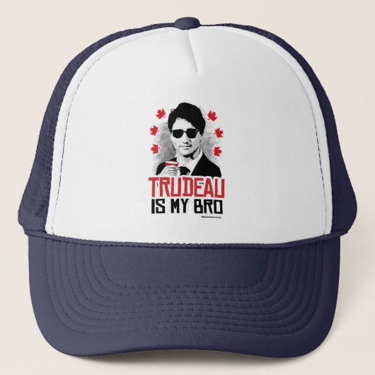 Trudeau ist mein Bro - .png Truckerkappe (Vorderseite)