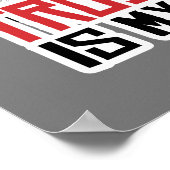 Trudeau ist mein Bro Poster (Ecke)