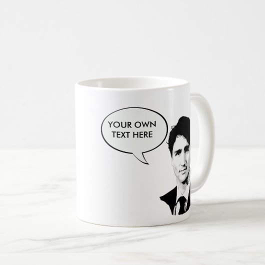Trudeau Kaffeetasse (VorderseiteRechts)