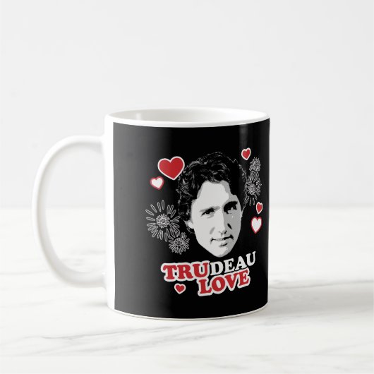 Trudeau Liebe -.png Kaffeetasse (Links)