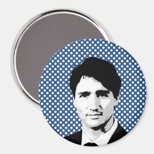 Trudeau Magnet (Vorderseite/Rückseite)