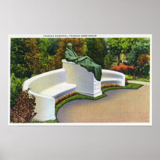 Trudeau Memorial, Trudeau Sanatorium Scene Poster (Vorne)