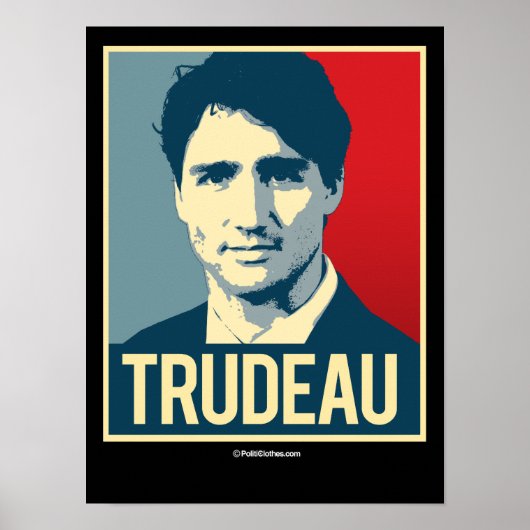 Trudeau Poster (Vorne)