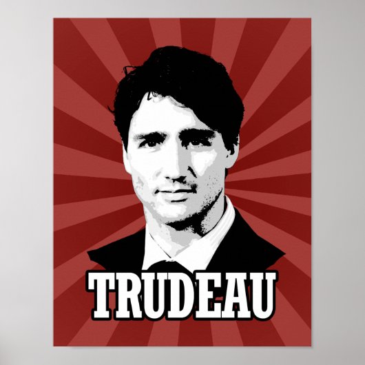 Trudeau Poster (Vorne)