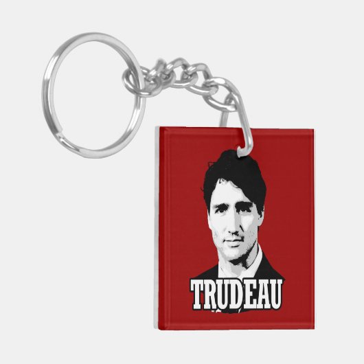 Trudeau Schlüsselanhänger (Vorderseite links)