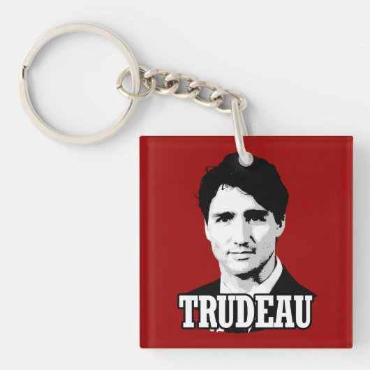 Trudeau Schlüsselanhänger (Vorderseite)