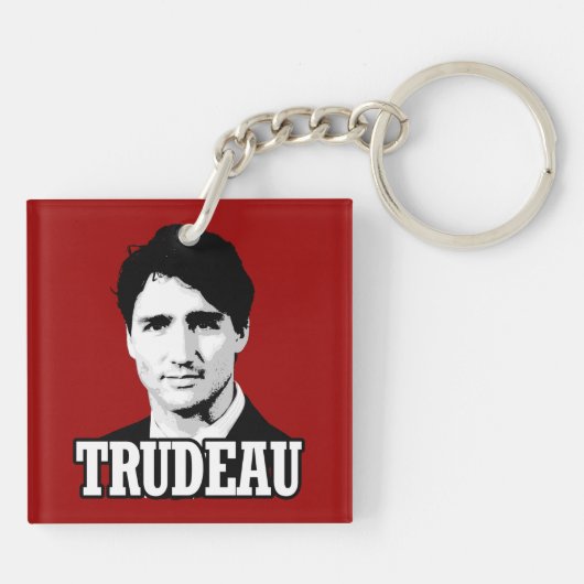 Trudeau Schlüsselanhänger (Rückseite)
