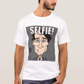 Trudeau Selfie T-Shirt (Vorderseite)