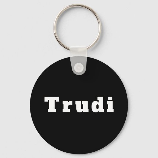 Trudi Schlüsselanhänger (Vorderseite)