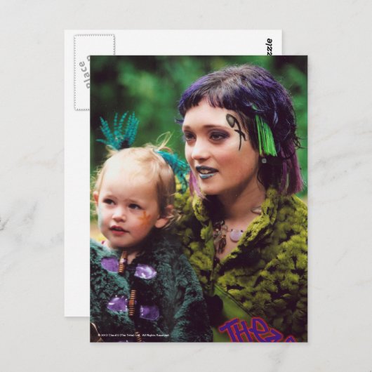 Trudy The Tribe Postkarte (Vorne/Hinten)