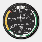 True Airspeed Indicator für Nerd Geeks Magnet (Vorne)